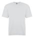 Badger Sportswear 4128 Metallic Print T-Shirt White front view
