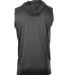 Badger Sportswear 2108 Youth B-Core Sleeveless Hoo in Graphite back view