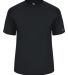 Badger Sportswear 2201 Youth Grit T-Shirt Black front view