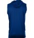Badger Sportswear 4108 B-Core Sleeveless Hooded T- in Royal back view