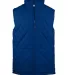 Badger Sportswear 7660 Quilted Vest Royal front view