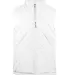Badger Sportswear 7666 Women's Quilted Vest in White front view
