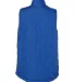 Badger Sportswear 7666 Women's Quilted Vest Royal back view
