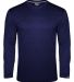 Badger Sportswear 1001 FitFlex Performance Long Sl in Navy front view