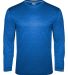 Badger Sportswear 1001 FitFlex Performance Long Sl in Royal front view