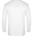 Badger Sportswear 1001 FitFlex Performance Long Sl in White back view