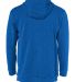 Badger Sportswear 1050 FitFlex French Terry Hooded in Royal back view