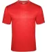 Badger Sportswear 1000 FitFlex Performance T-Shirt in Red front view