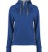 Badger Sportswear 1051 FitFlex Women's French Terr in Royal front view