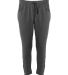 Badger Sportswear 1071 FitFlex Women's French Terr in Charcoal front view