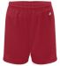 Badger Sportswear 2407 Toddler B-Core Shorts Red front view