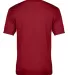 Badger Sportswear 2125 Youth Sport Stripe T-Shirt Red back view
