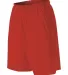 Badger Sportswear 598KPPY Youth Training Shorts wi Red side view