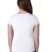 Next Level 3710 The Princess Tee in White back view