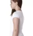 Next Level 3710 The Princess Tee in White side view
