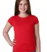 Next Level 3710 The Princess Tee in Red front view
