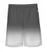 Badger Sportswear 2206 Youth Ombre Shorts Graphite front view