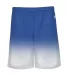 Badger Sportswear 2206 Youth Ombre Shorts Royal front view