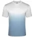 Badger Sportswear 4203 Ombre T-Shirt Columbia Blue front view