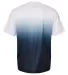 Badger Sportswear 4203 Ombre T-Shirt Navy back view
