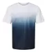 Badger Sportswear 4203 Ombre T-Shirt Navy front view