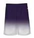 Badger Sportswear 4206 Ombre Shorts Purple front view