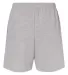 Badger Sportswear 1207 Athletic Fleece Shorts Oxford back view