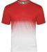 Badger Sportswear 2220 Youth Hex 2.0 T-Shirt in Red front view