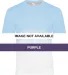 Badger Sportswear 4220 Hex 2.0 T-Shirt Purple front view