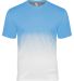 Badger Sportswear 4220 Hex 2.0 T-Shirt in Columbia blue front view