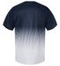 Badger Sportswear 4220 Hex 2.0 T-Shirt in Navy back view