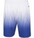 Badger Sportswear 4221 Hex 2.0 Shorts in Royal front view