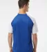 Badger Sportswear 4230 Breakout T-Shirt Royal/ White back view
