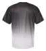 Badger Sportswear 4209 Reverse Ombre T-Shirt Graphite back view