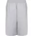 Badger Sportswear 4127 Pocketed 7" Shorts Silver back view
