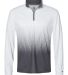 Badger Sportswear 4222 Hex 2.0 Quarter Zip Pullove in Graphite front view