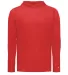 Badger Sportswear 2905 Youth Tri-Blend Surplice Ho in Red front view
