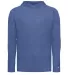 Badger Sportswear 2905 Youth Tri-Blend Surplice Ho in Royal heather front view