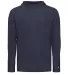 Badger Sportswear 4905 Tri-Blend Surplice Hooded L in Navy heather front view