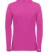 Badger Sportswear 4965 Women's Tri-Blend Surplice  in Hot pink heather front view