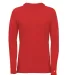 Badger Sportswear 4965 Women's Tri-Blend Surplice  in Red front view