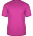 Badger Sportswear 2940 Youth Triblend T-Shirt in Hot pink heather front view