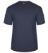 Badger Sportswear 2940 Youth Triblend T-Shirt in Navy front view
