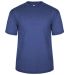 Badger Sportswear 2940 Youth Triblend T-Shirt in Royal heather front view