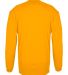 Badger Sportswear 2944 Youth Triblend Long Sleeve  in Gold heather back view