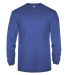 Badger Sportswear 2944 Youth Triblend Long Sleeve  in Royal front view