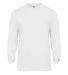 Badger Sportswear 2944 Youth Triblend Long Sleeve  in White front view