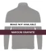 Badger Sportswear 2721 Youth Blitz Outer-Core Jack Maroon/ Graphite front view