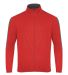 Badger Sportswear 2721 Youth Blitz Outer-Core Jack in Red/ graphite front view
