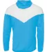 Badger Sportswear 2722 Youth Sprint Outer-Core Jac in Columbia blue/ white back view